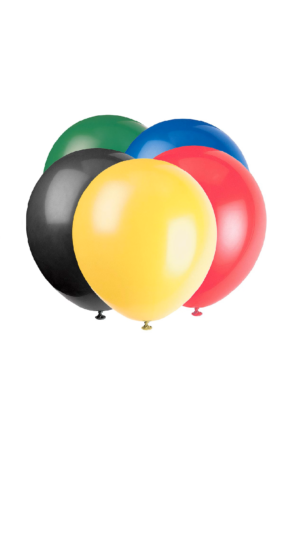 Balóniky 10 ks (30 cm)